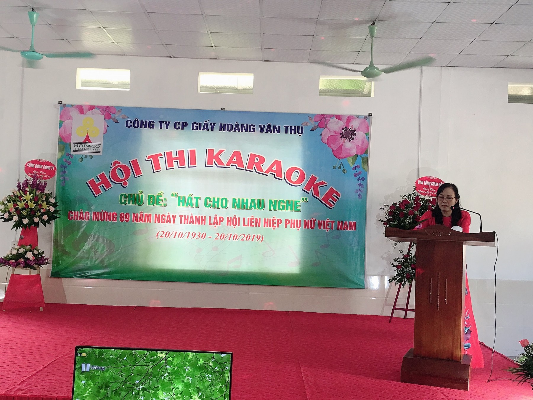 Hội Thi Karaok "Hát cho nhau nghe" chào mừng ngày phụ nữ 20/10/2019